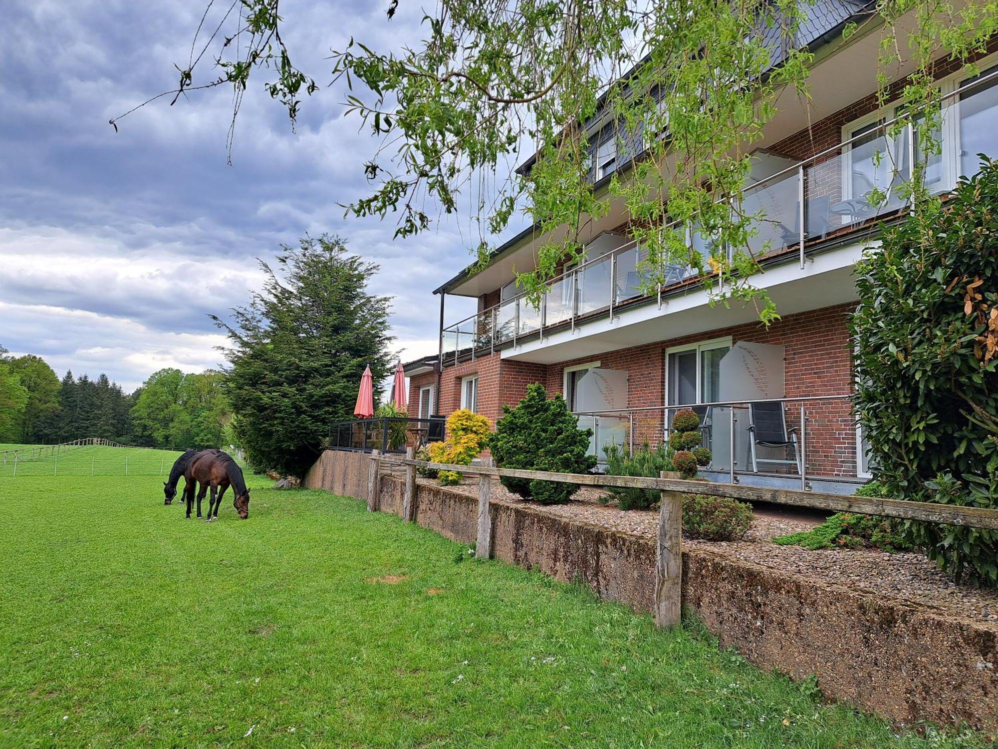 Dat Luette Heidehotel Funk - Garni Bispingen Buitenkant foto